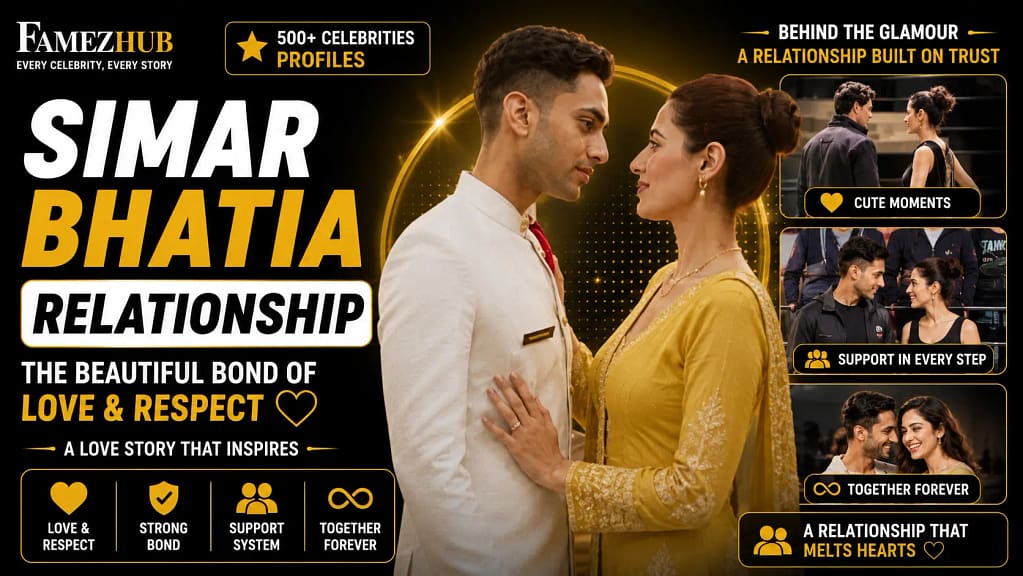 Simar Bhatia Relationship