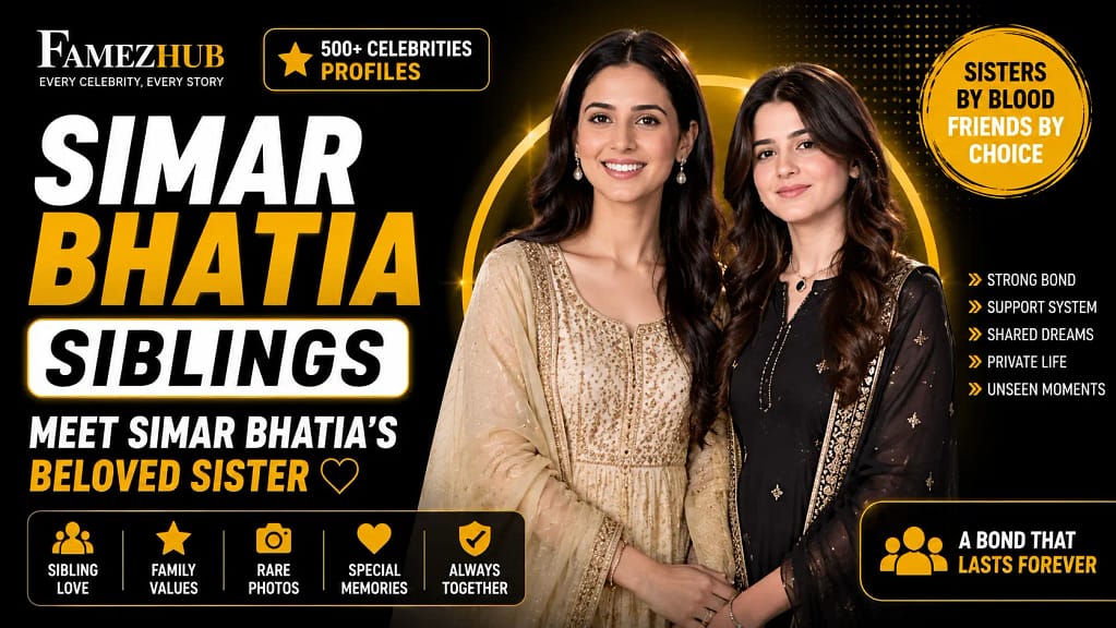 Simar Bhatia Sibling