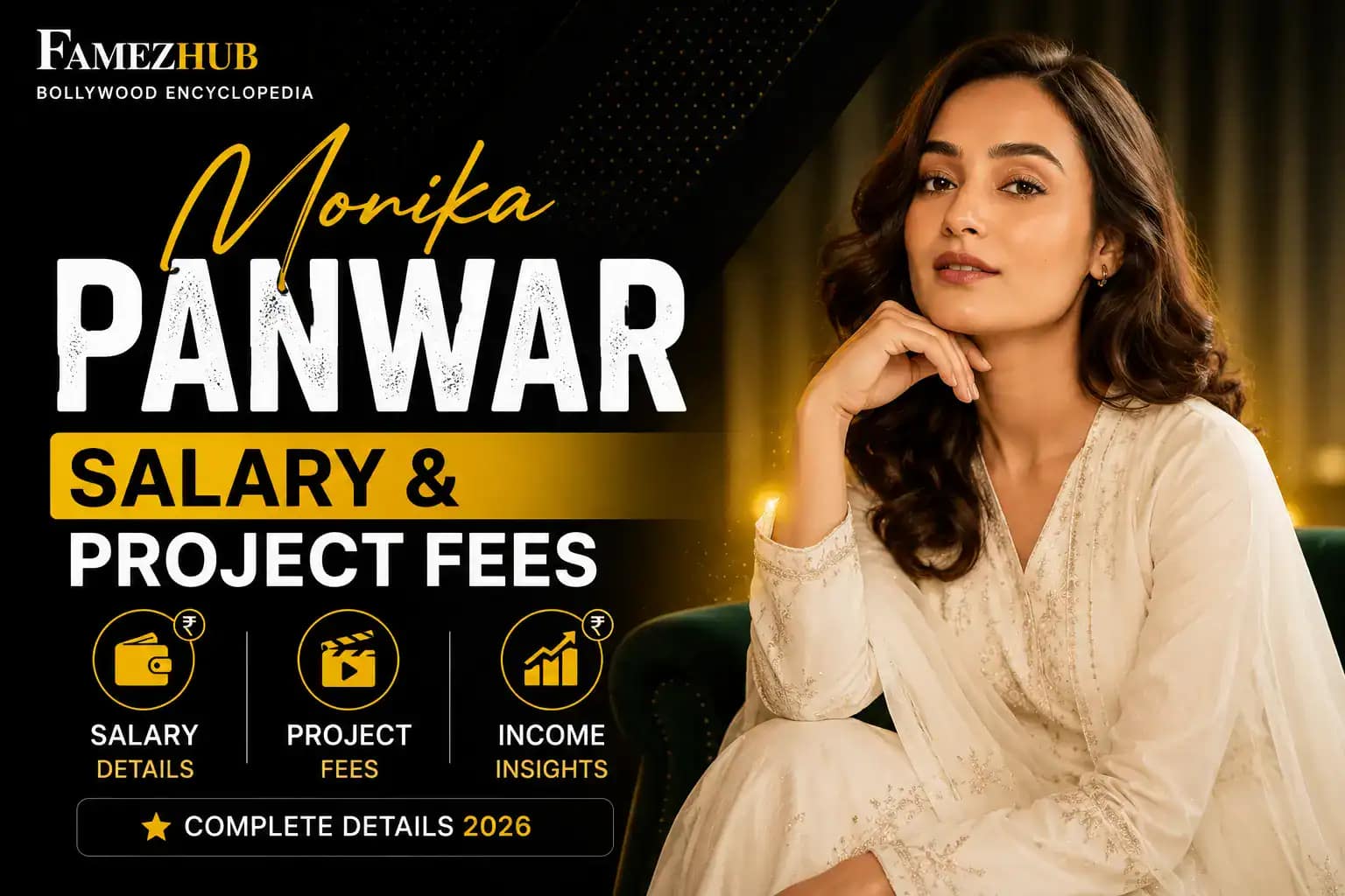Monika Panwar Salary & Project Fees Monika Panwar Salary and Project Fees 2026