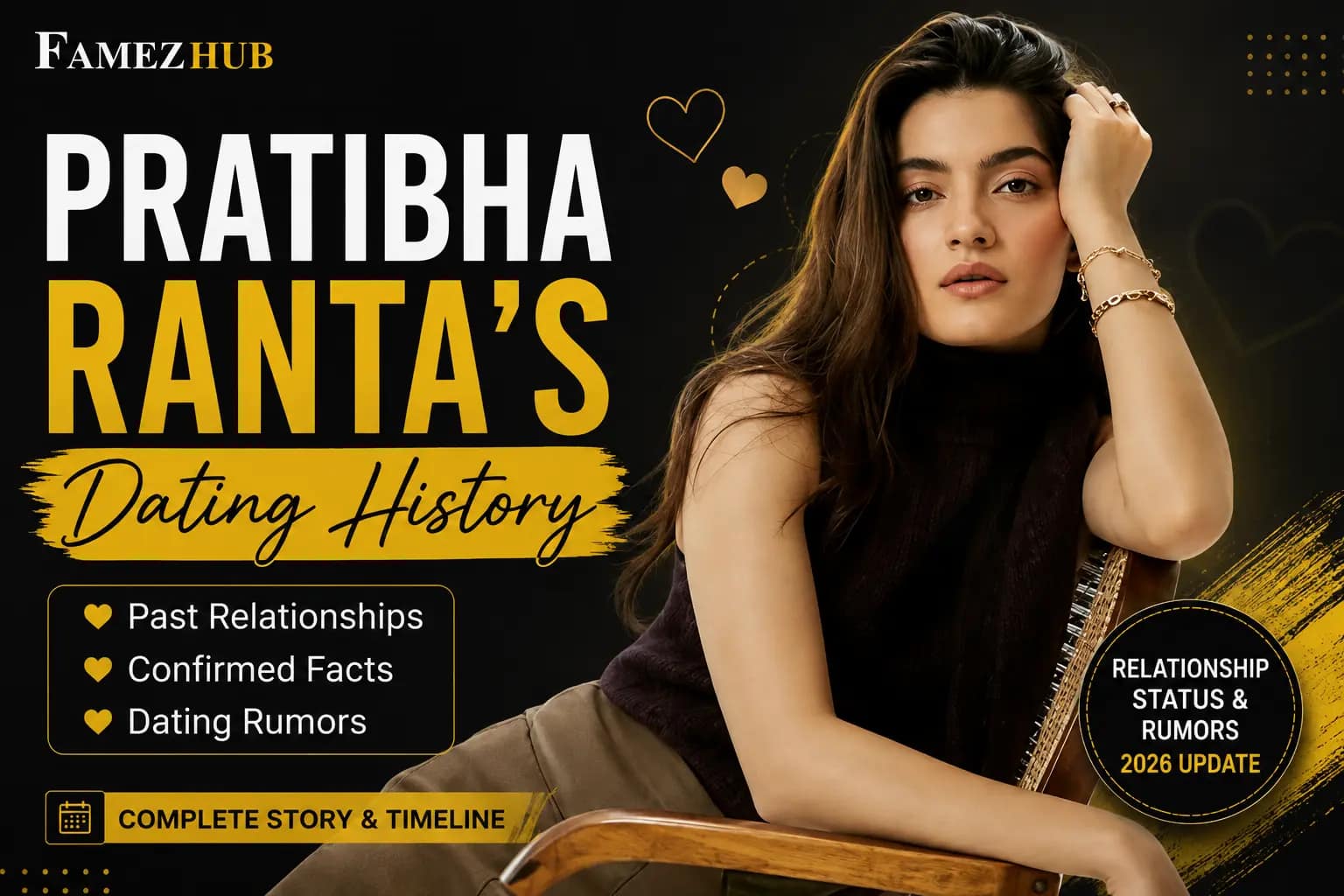 Pratibha Ranta's Dating Historyn Pratibha Ranta's dating history, past relationships and dating rumors