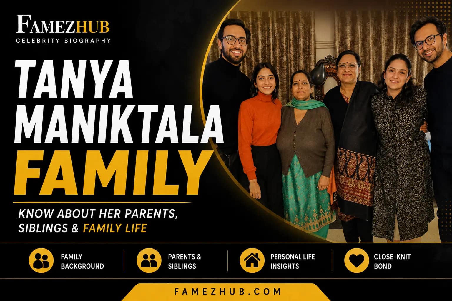 Tanya Maniktala Family