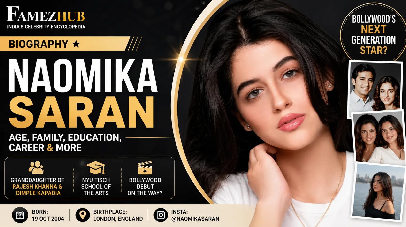 Naomika Saran Biography