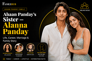 Ahaan Panday with his sister Alanna Panday