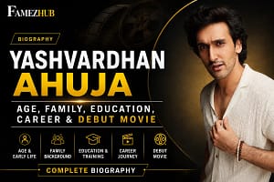 Yashvardhan Ahuja biography featuring his age, family, education, career and debut movie
