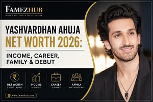 Yashvardhan Ahuja net worth 2026, income, career, family and debut